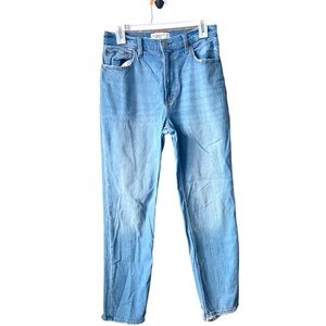 Abercrombie and Fitch The Ankle Straight Ultra High Rise Size 28 SL
